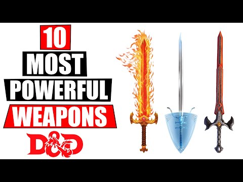 10 Most Powerful Weapons in Dungeons and Dragons