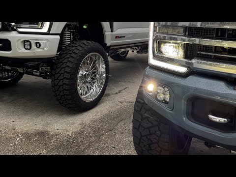 BMC LIGHTS 2023-2025 Super Duty ApeX-L fog kit install with Baja designs XL80 /S1 combo