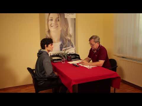 LanguageCert Középfokú (B2) szóbeli mintavideó - 2