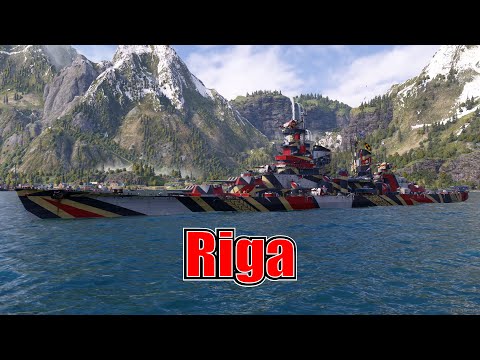 Meet The Riga! Tier 7 Russian Cruiser (World of Warships Legends Xbox Series X) 4k
