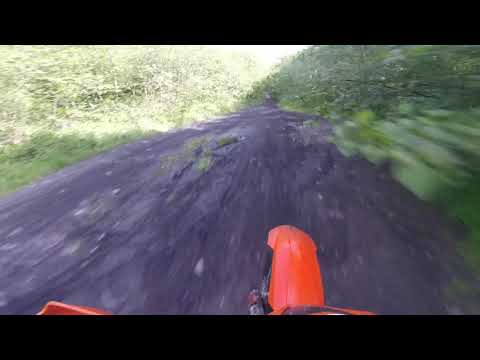 2017 ktm 150 xc-w on the test track