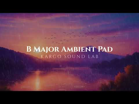 B Major Pad | 1 hour of Background Ambient Pads + Tanpura // Deep Focus Music & Meditation