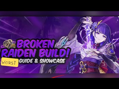 UPDATED RAIDEN SHOGUN GUIDE! (Zy0x parody) Best Raiden Build | Genshin Impact