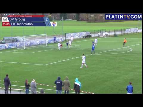 19.11.16 U17 SV Grödig - Tecnofutbol - Highlight  (1. Halbzeit / 35:08) am 19.11.2016 14:34