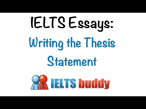 writing task 2 thesis statement pdf