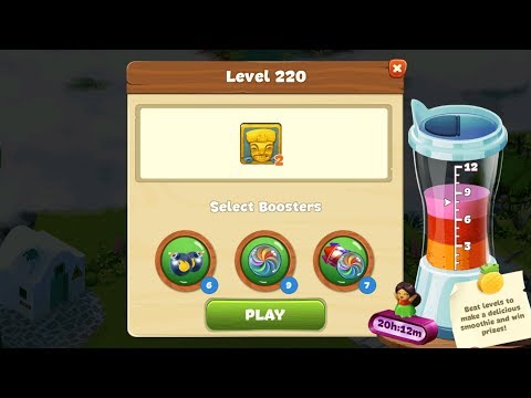 Lost Island: Blast Adventure - Level 220 (No Boosters) HD