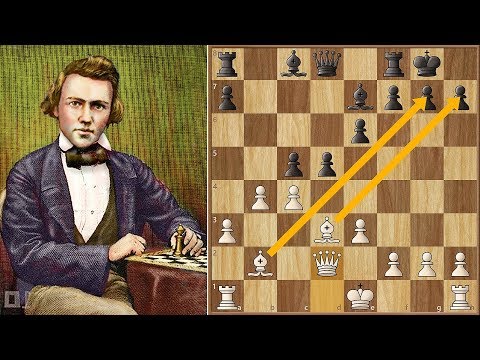 A Crack In The Armor || Lichtenhein vs Morphy || 1st American Chess Congress (1857)