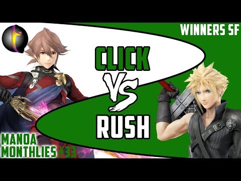 MM33 Singles: SSB Wii U - WSF - Click vs Rush