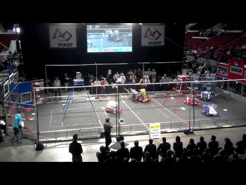 2013 FRC Wisconsin regional.  Finals match 2