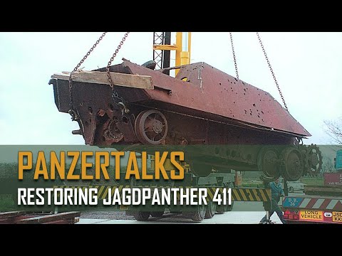 Hilary Doyle PanzerTalks - Restoring Jagdpanther 411