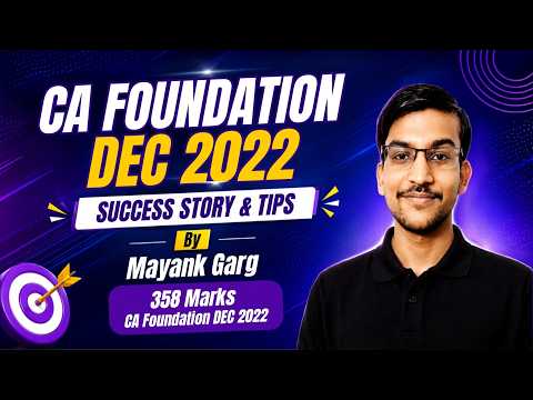 Mayank Garg topper story