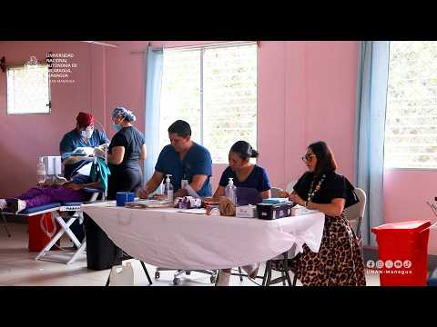 Familias de Ticuantepe reciben atención odontológica gratuita facilitada por nuestros estudiantes