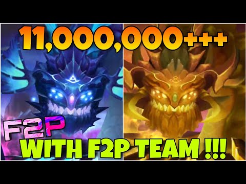 F2P 11,000,000+++ WATER & WIND RIFT BEAST TEAM SUMMONERS WAR