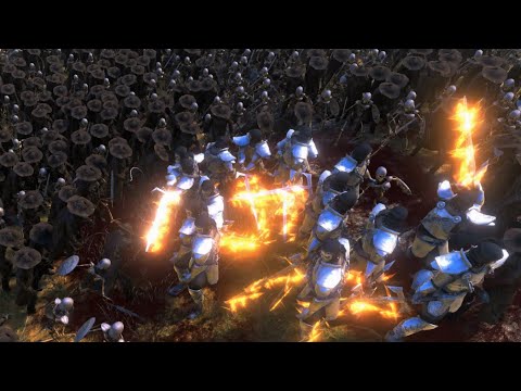 10,000 Scarecrows and Skeletons vs. 128 Soul Tyrants   Ultimate Epic Battle Simulator   UEBS