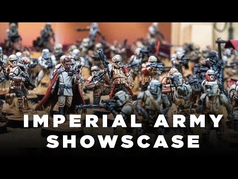 Imperial Army Showcase: Star Wars Legion high painting level!