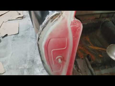 1968 Nova quarter panel install video #4 of 4