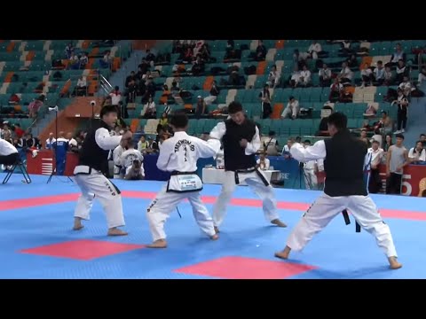 DPRK Junior Self-Defense Routine - 2023 ITF World Championship Kazakhstan