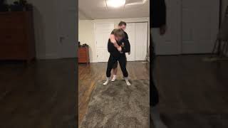 Girl flips guy