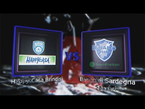 Highlights/ Happy Casa Brindisi - Banco di Sardegna Sassari 3° turno LBA Serie A PosteMobile