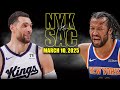 New York Knicks Vs Sacramento Kings Full Game Highlights March 10 2025 NBA Regular Season