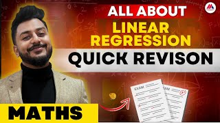 Linear Regression Quick Revision in Depth by Yash Maheshwari Sir for ISC Class 12 2024-25