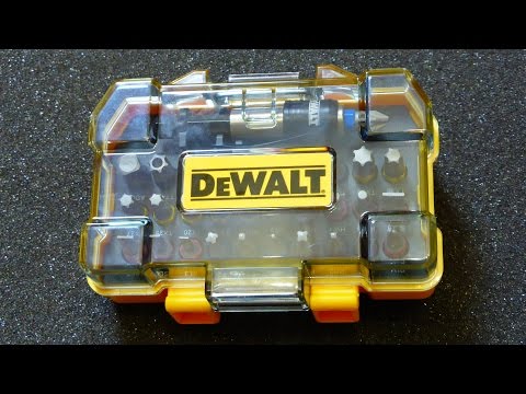 DeWalt smūginių sukimo antgalių rinkinys 32 vnt DT70523T video