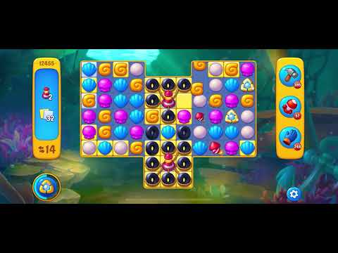 Fishdom level 12455 no boosters フィッシュダム ノーマル