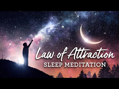 LAW OF ATTRACTION Sleep Hypnosis ★ 8 Hrs ★ MANIFEST Success, Love, Wealth, Health and Happiness
