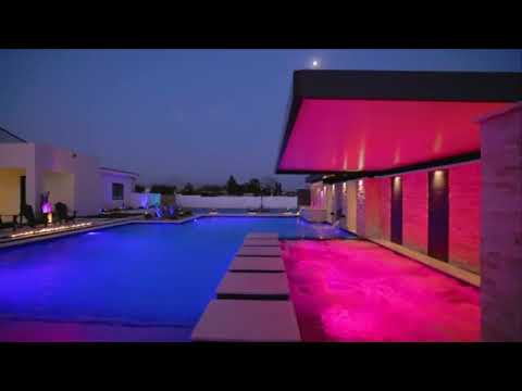 Illuminated Elegance: Pools with Fire & Light by AZ Valley Pools