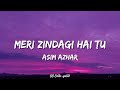 Meri Jindagi Hai Tu - Asim Azhar -  Lyrics (Ost)