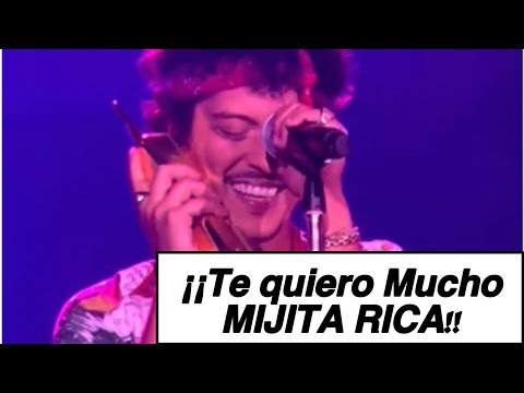 Bruno Mars Chile 2023: ¡¡TE QUIERO MUCHO MIJITA RICA!! 😍