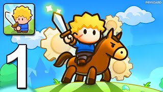 Gear Defenders - Gameplay Walkthrough Part 1 - Protect & Defense Castle (iOS, Android)