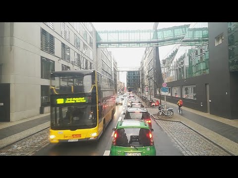 [Front View] Berlin Bus 100 Zoologischer Garten - Alexanderplatz