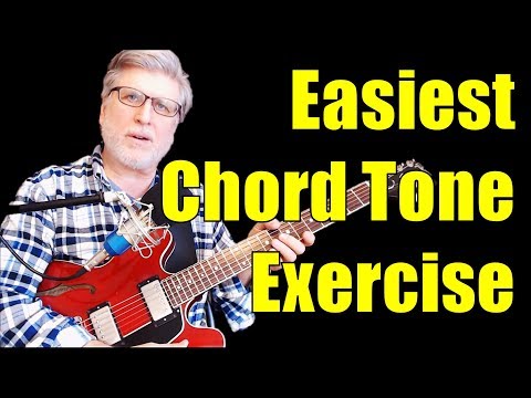 Easiest Chord Tone Exercise Ever | Simple Music Theory for Guitar