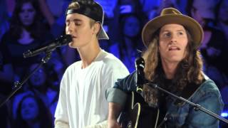Justin Bieber &amp; Dan Kanter &quot;Hold Tight&quot;  Acoustic Evening With JB Chicago