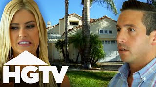 Tarek & Christina Make House Seller Uncomfortable By Repeatedly Going Over Budget! | Flip Or Flop