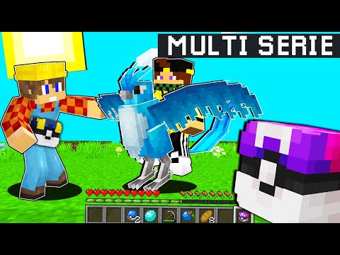 I CATCHED MY FIRST LEGENDARY WITH MY FRIENDS!! - Minecraft MULTIPIXELMON