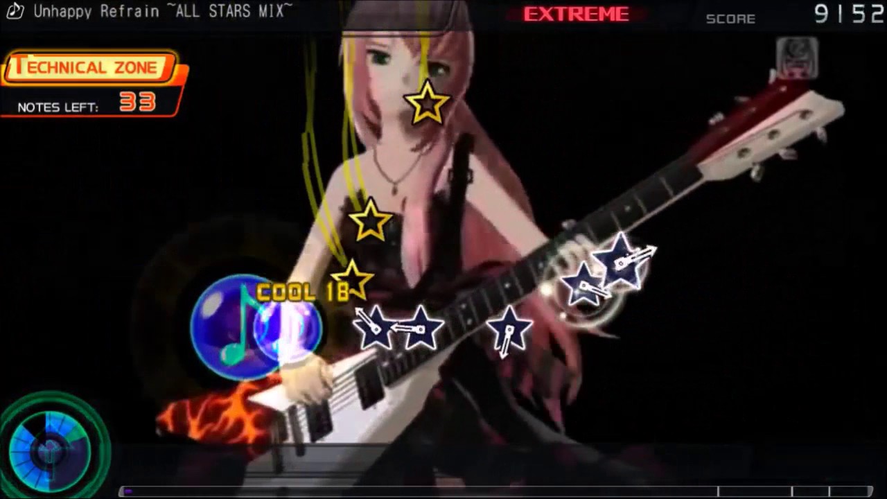 Diva F Mods - Unused Star Hold Note