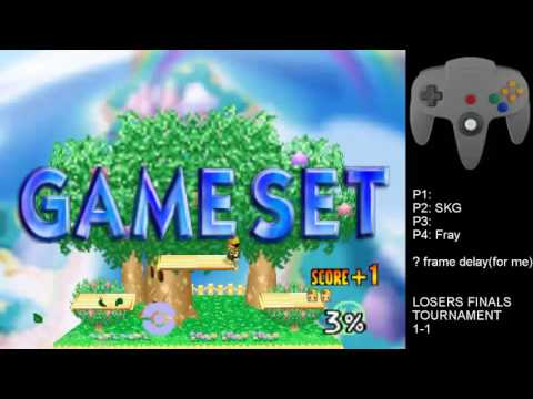 (SSB64 Online) SKG vs Fray Loser's Finals