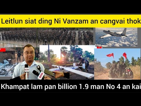 Jan 13 Zing: Leitlun siat ding Ni Vanzam pi3 an cangvai thawk,Chinram saklam CDF pawl 4 ,CPU an din