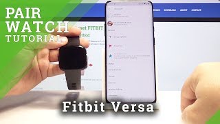 How to Pair Fitbit Versa - Connect Fitbit Device