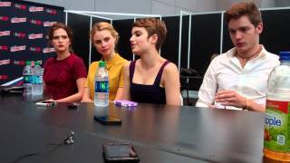 NYCC 2013 -- Vampire Academy cast -- Fangirlish video