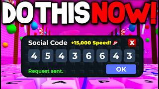 How To GET SOCIAL CODE in +1 Speed Keyboard Escape | Candy &amp; Chocolate! Roblox