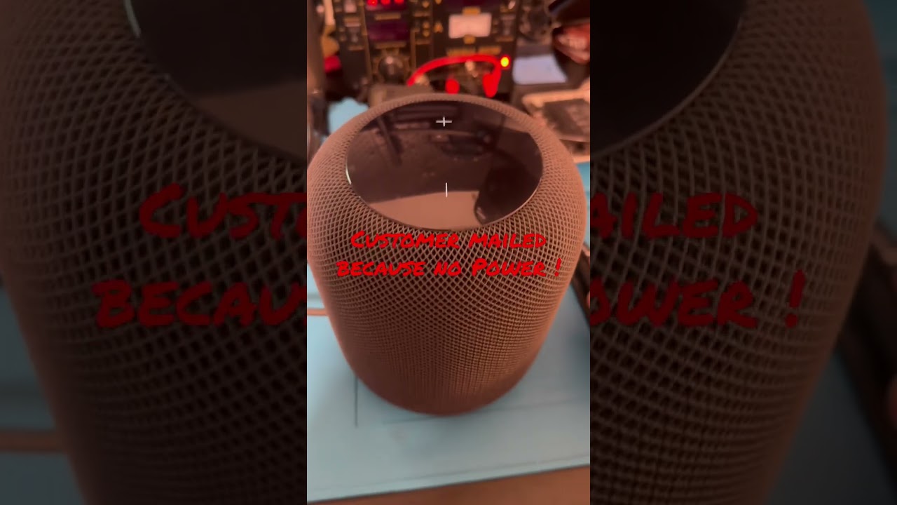 Apple Homepod No Power 👌🏻#apple #homepod #repair #fixed #please #subscribe #like #and #follow