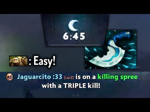 This guy Breaking Record - 6mins Blink dagger on Pudge in 7.34b | Genius Pudge