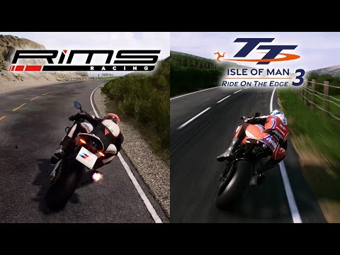 RiMS Racing vs TT Isle of Man 3 | Gameplay Comparison