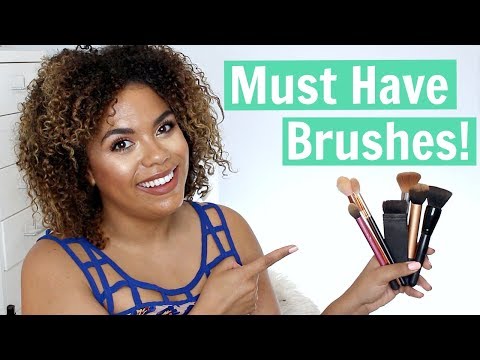 Best Makeup Brushes/Must Have Makeup Brushes | samantha jane Video