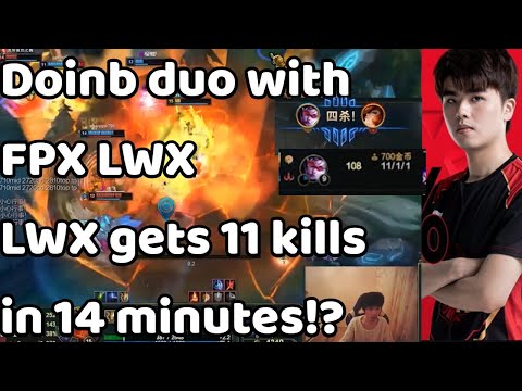 FPX Doinb as Galio Montage 直播精華 Doinb's Stream Highlights 2020/02/12/ (translated)