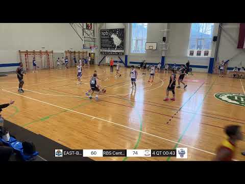LJBL U-15 puiši - 1.divīzija, LJBL U15 puiši - Superlīga 2025/2026 EAST-BALL/RTDP U15 VS RBS Centrs