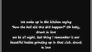 Beyonce Drunk In Love remix lyrics ft Kanye West, Jay Z Clean